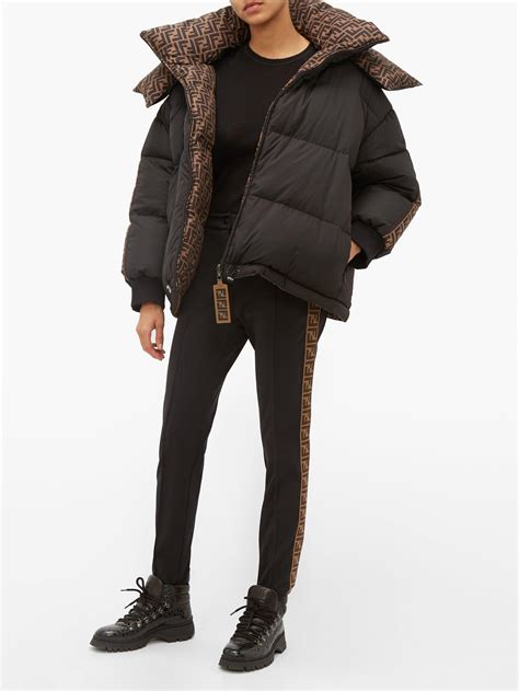 fendi puffer coat|fendi puffer jacket reversible.